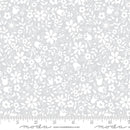 Moda Fabrics, Whispers by Studio M - Flower Patch - Zen Grey