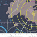 Moda, High Flight, Aerial Map, Navy