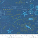 Moda, High Flight, Flight Collage, Harbor Blue