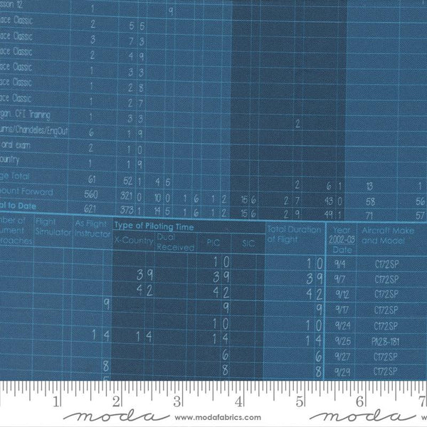 Moda, High Flight, Flight Log, Harbor Blue