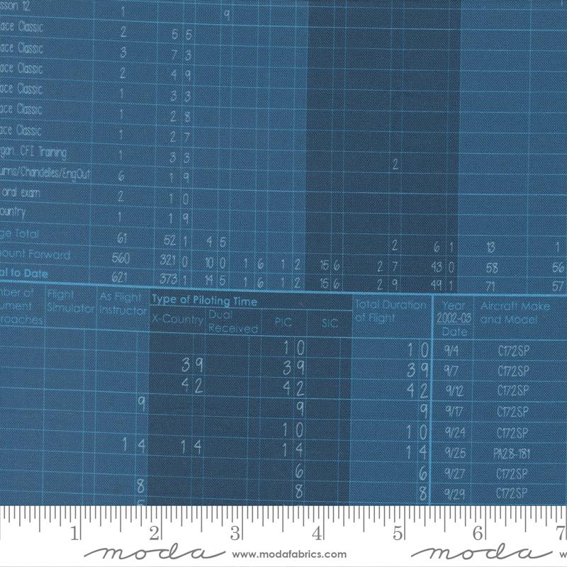 Moda, High Flight, Flight Log, Harbor Blue