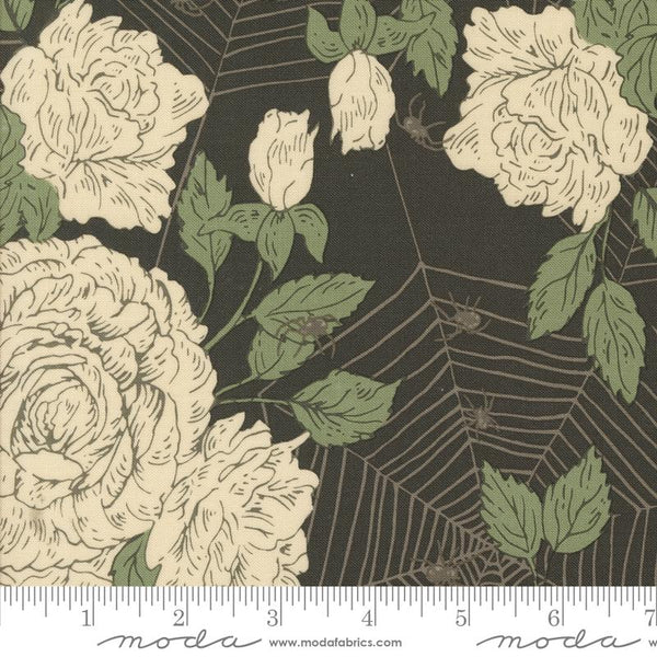 Moda, Home Sweet Haunt, Floral, Charcoal