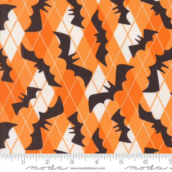 Moda, Me & My Sister, Fab Boo Lous, Going Batty Plaid, Pumpkin Orange