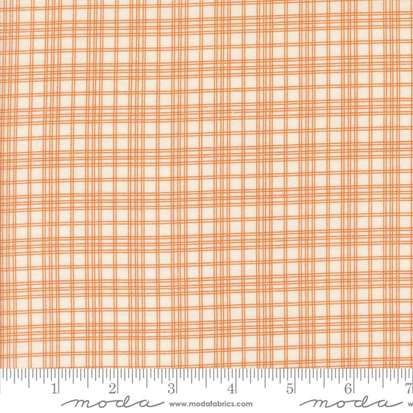 Moda, Pumpkin Spice Gathering, Open Plaid, Cream