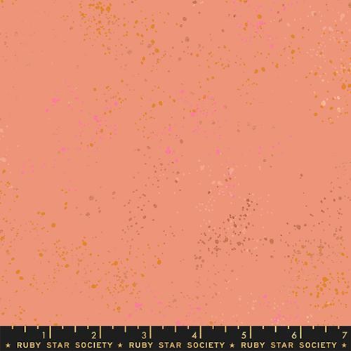 Moda, Ruby Star Society, Metallic Speckled Blender, Melon