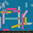 Moda, Ruby Star Society, Washi Plus Canvas, Cerulean