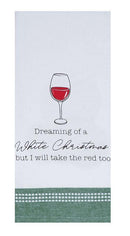 Moda, Snarky Tea Towel, White Christmas