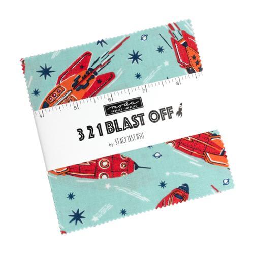 Moda, Stacy Iest Hsu,  3 2 1 Blast Off Charm Pack