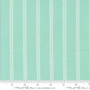 Moda, Summertime, Wide Stripe, Aqua & Cream