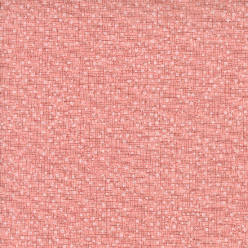 Moda, Superbloom by Robin Pickens, Dotty Thatched, Carnation