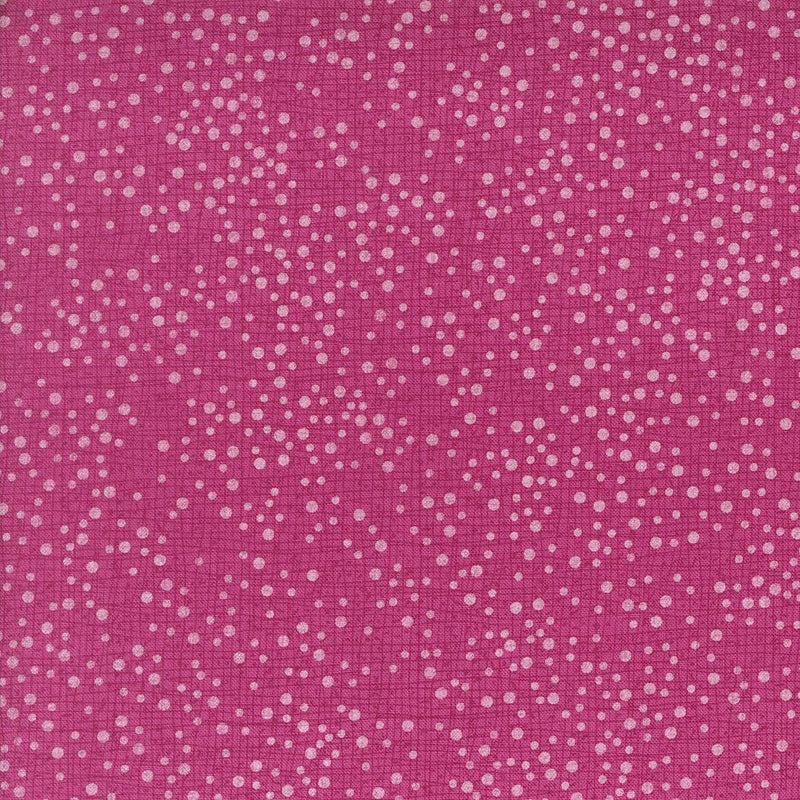 Moda, Superbloom by Robin Pickens, Dotty Thatched, Fuschia