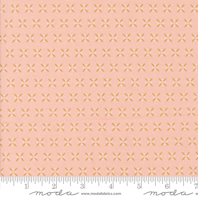 Moda, Sweetfire Rd, Frivolity, Tiny Flower Stars, Blush