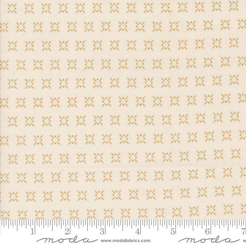 Moda, Sweetfire Rd, Frivolity, Tiny Flower Stars, Porcelain