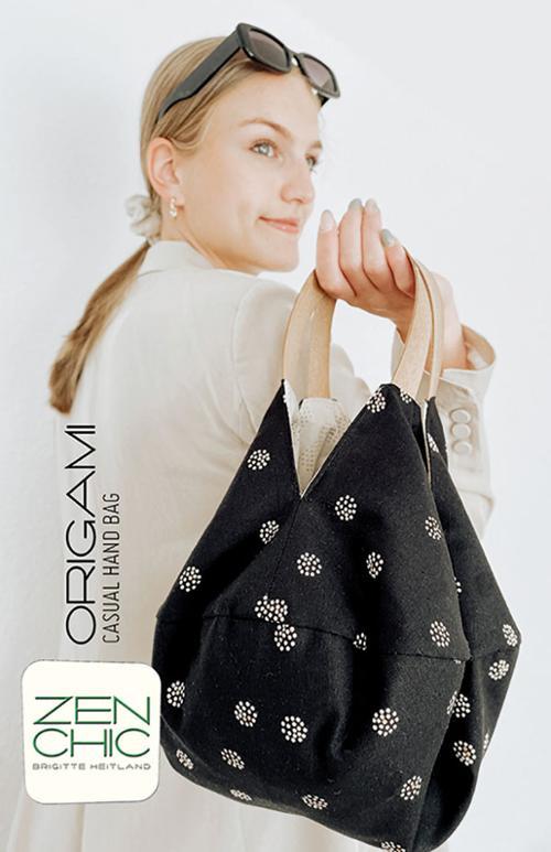 Moda, Zen Chic, Origami Tote Bag Pattern