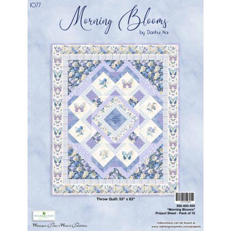 Morning Blooms Throw Kit