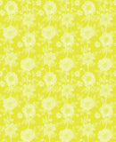 Northcott, Anna Maria Parry, Silhouette, Neon Flowers, Yellow