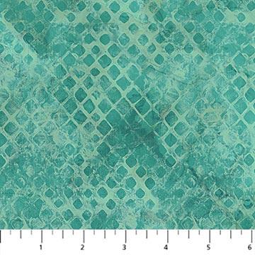 Northcott, Barista, Light Teal Grid Blender