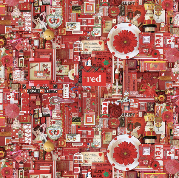 Northcott, Color Collage II, Red