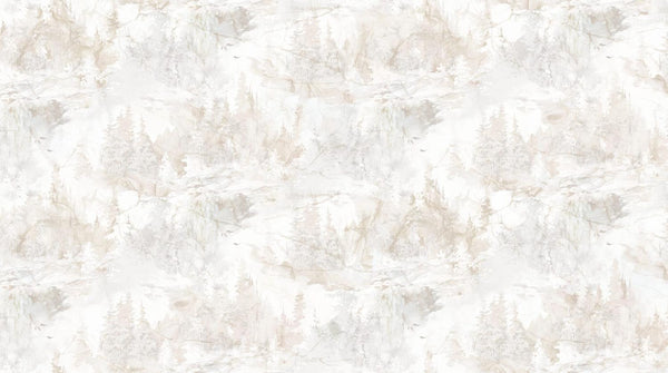 Northcott Fabrics, Highland View, Scenic View, Cream