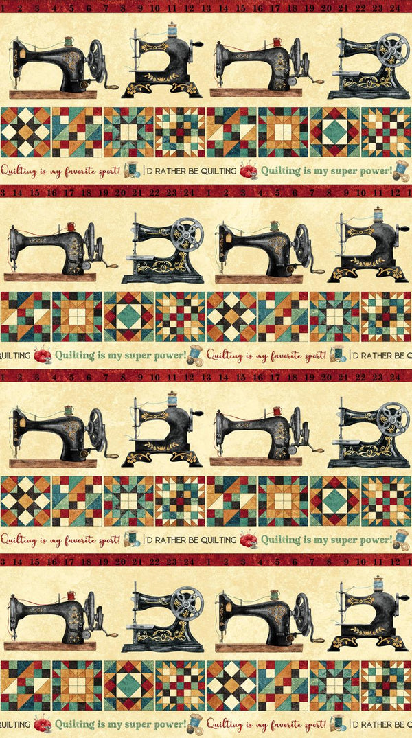 Northcott Fabrics, Stonehenge Stitchin, Border Stripe