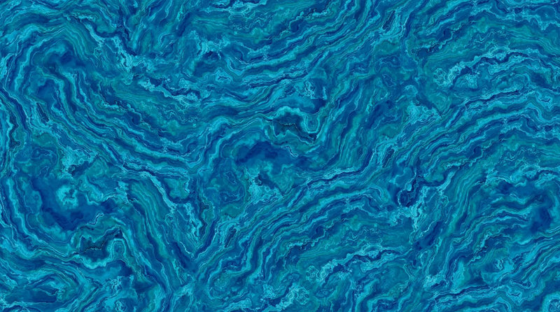 Northcott Fabrics, Turtle Bay, Stone, Indigo