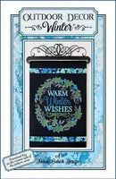 Outdoor Decor Winter Embroidery Design