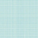 P&B, Flowers and Feathers - Teal Texture