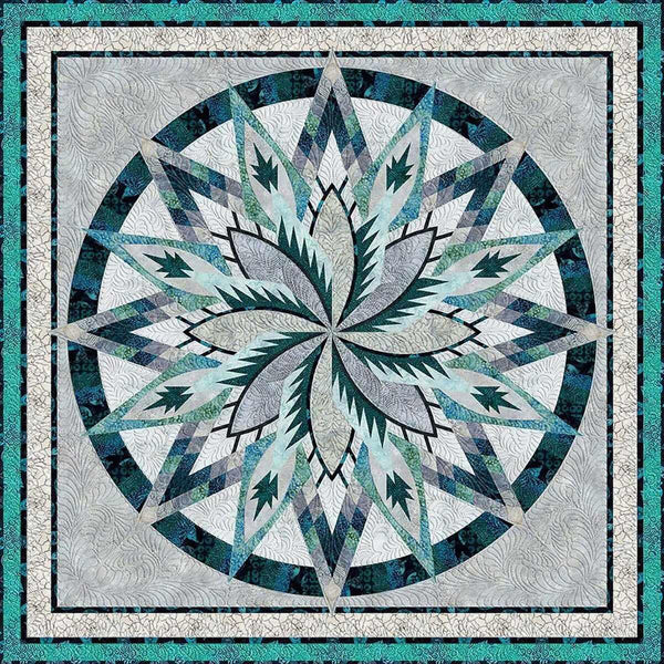 PREORDER - Silver Shores Quilt Kit, Wall Size - Shipping January 2026