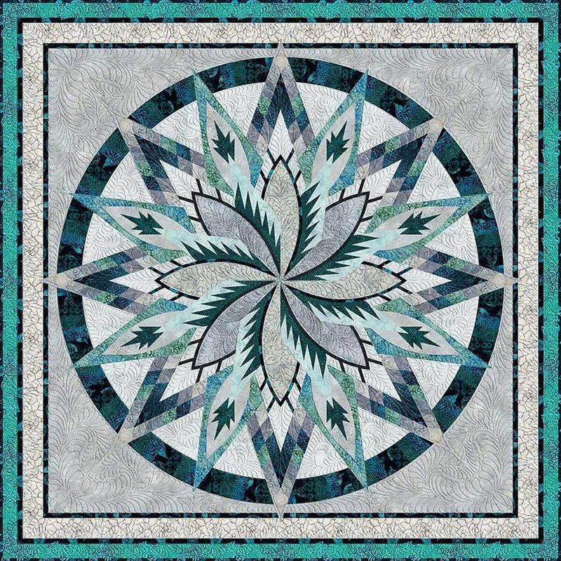 PREORDER - Silver Shores Quilt Kit, Wall Size - Shipping January 2026