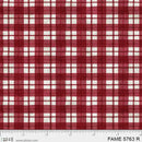 P & B Textiles, Farmhouse Americana, Patriotic Plaid, Red