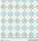 P & B Textiles, Sea Whispers, Sand Dollar Diamonds, White