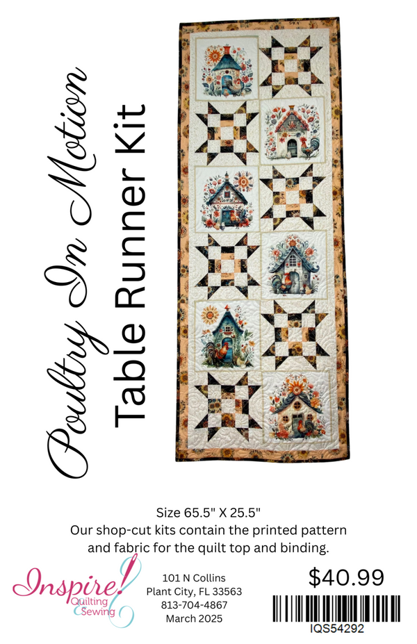 Poultry In Motion/Sweet Dream Table Runner Kits