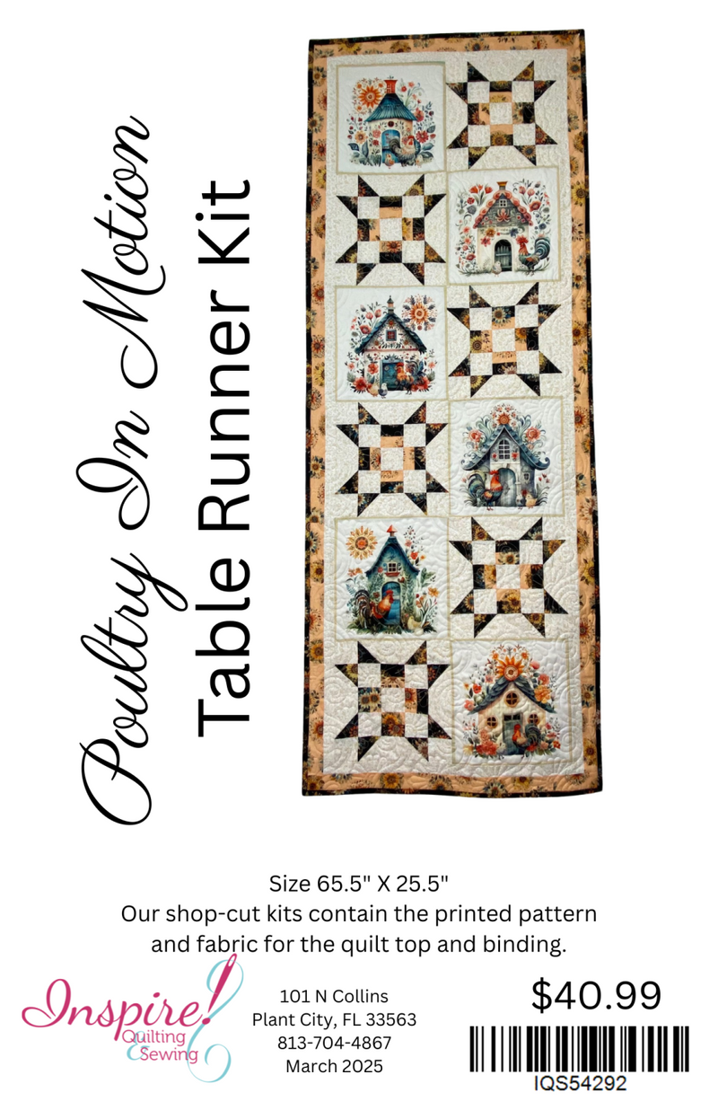 Poultry In Motion/Sweet Dream Table Runner Kits