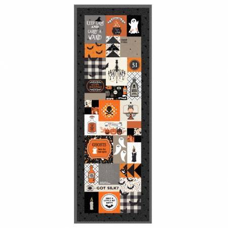 Pumpkins & Potions Ladder Quilt Embroidery Design