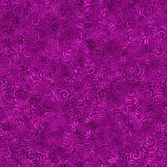 QT Fabrics, Coloressence, Blooming Vine, 108" Wide, Magenta