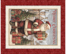 Quilting Treasures, Holly Jolly, Santa Panel, 36" X 42"