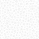 Quilting Treasures, Quilting Illusions, Paw Prints, White on White