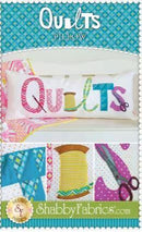 Shabby Fabrics, Quilts Pillow Applique Pattern