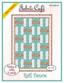 Rail Fence pattern by Fabric Cafe