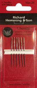 Richard Hemming Chenille Needle Size 24 6ct