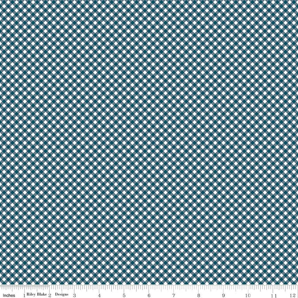 Riley Blake, Baby Boy, Cute As A Button, Gingham, Oxford