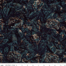 Riley Blake, Batiks, Places You'll Go, Smoky Teal
