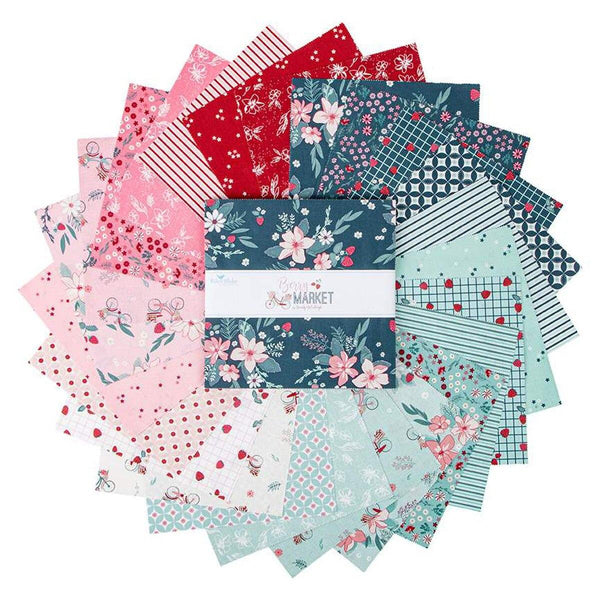 Riley Blake, Berry Market, 10in Squares Stacker