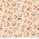 Riley Blake, Coffee Time, Coffee Mugs, Shell