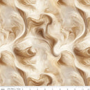 Riley Blake, Coffee Time, Swirl, Brown