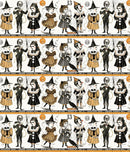 Riley Blake, Costume Makers Act II, Border Stripe, White