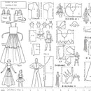 Riley Blake, Costume Makers Act II, Costumes, White