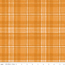 Riley Blake, Costume Makers Act II, Plaid, Orange