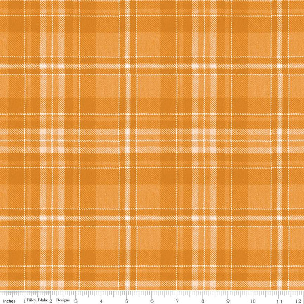 Riley Blake, Costume Makers Act II, Plaid, Orange