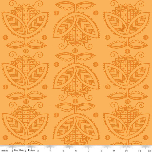 Riley Blake, Costume Makers Act II, Thistle, Orange